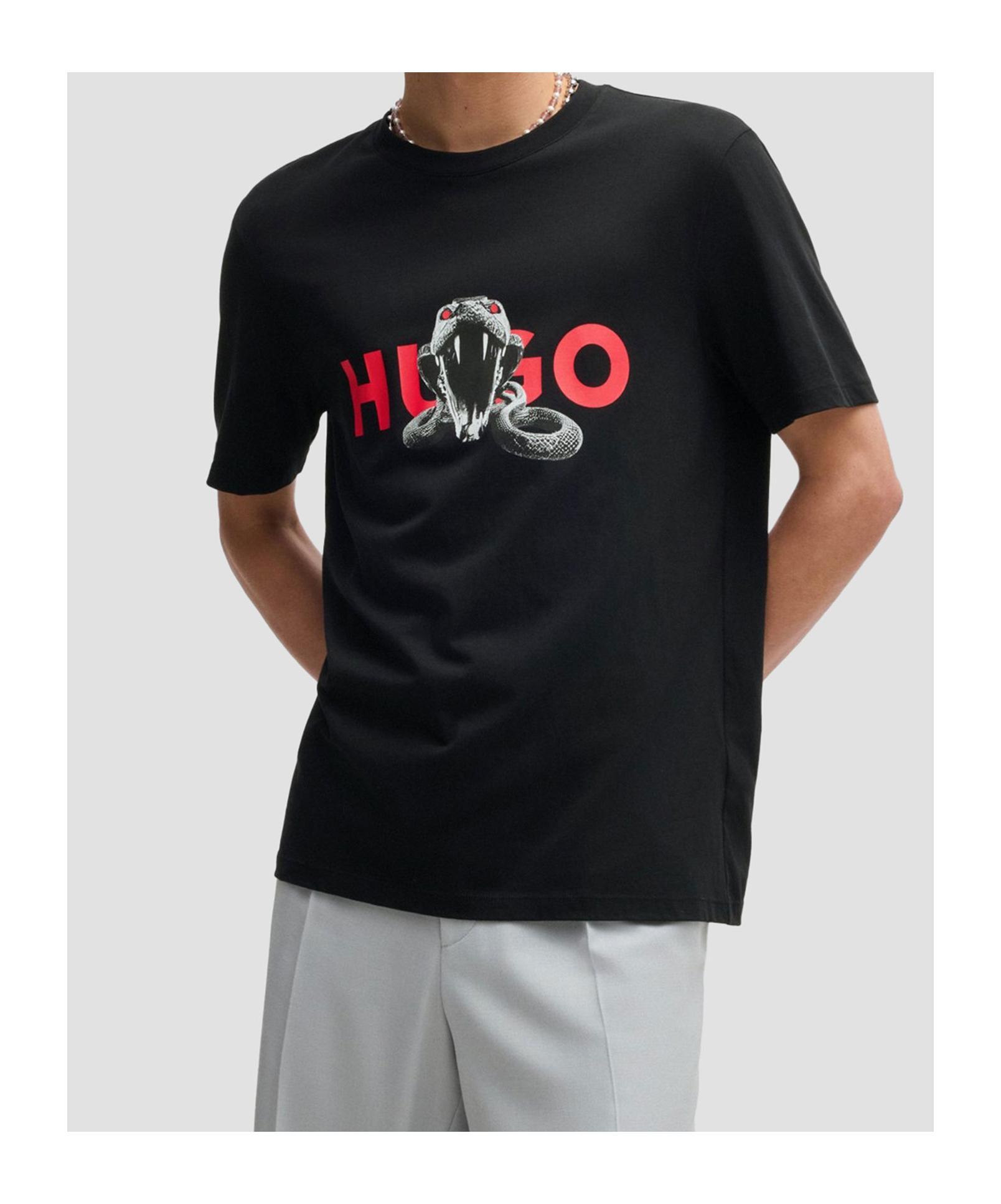 HUGO BOSS Short-sleeved T-shirt In Black Product Image