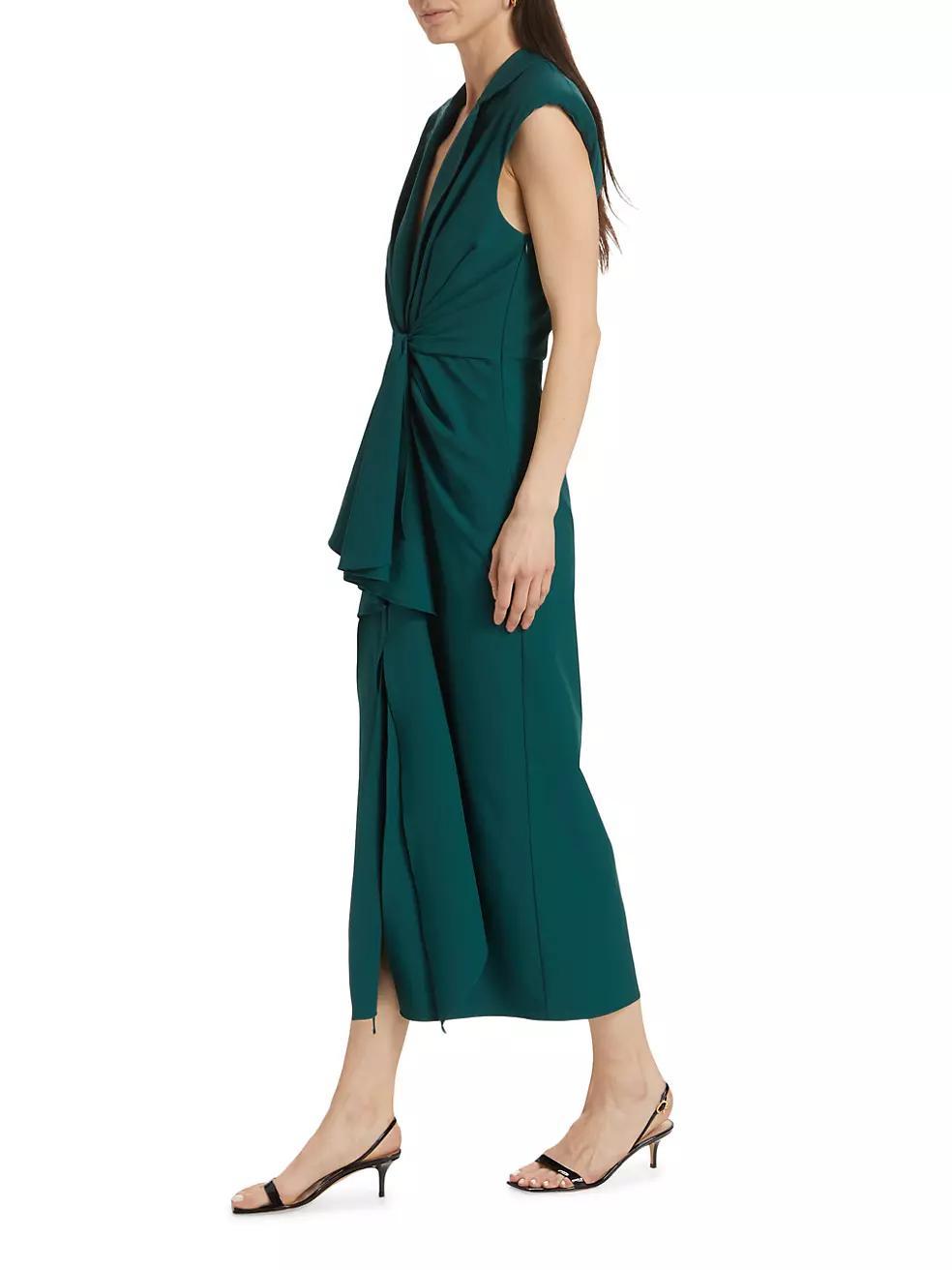Padma Knotted Midi-Dress Product Image