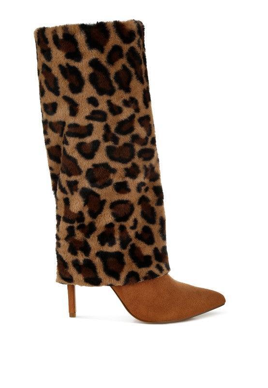 Everglade Fold-Over Calf-High Boots Product Image