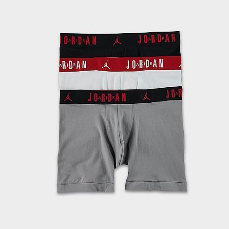 Men's Jordan Flight Cotton Core Boxer Briefs (3-Pack) Product Image