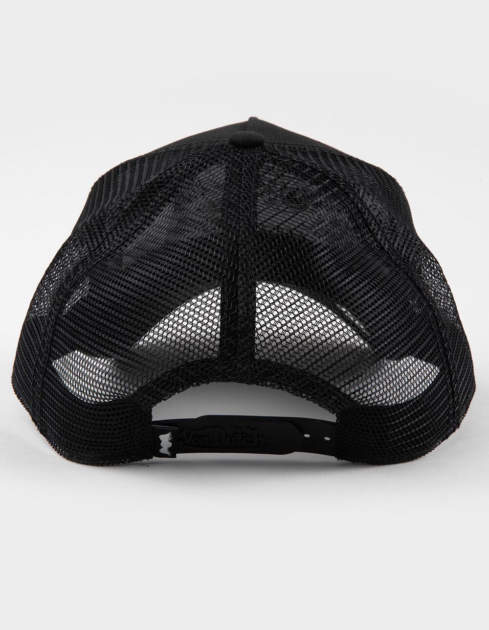 VON DUTCH Staple Trucker Hat - BLACK Product Image