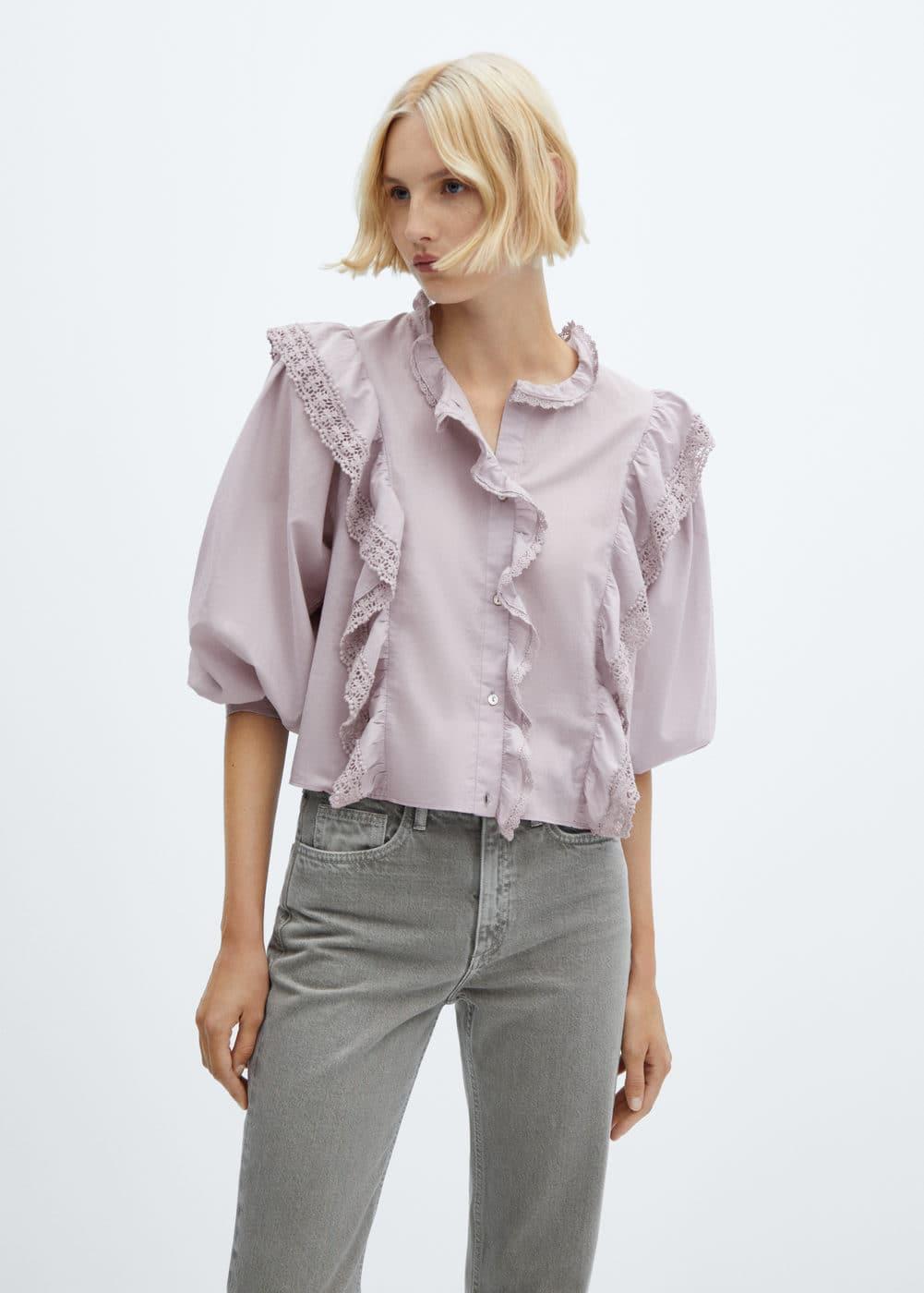 MANGO Matilda Blouse Women's Blouse Product Image