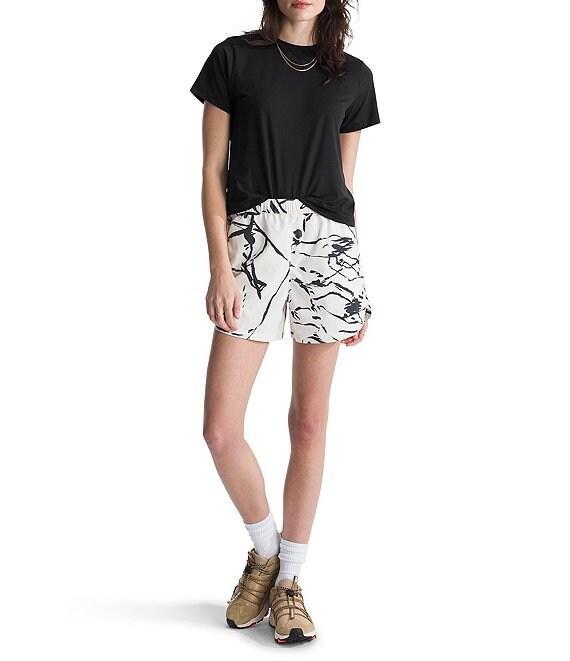 The North Face Dune Sky Jersey Knit Crew Neck Short Sleeve Tee Shirt Product Image