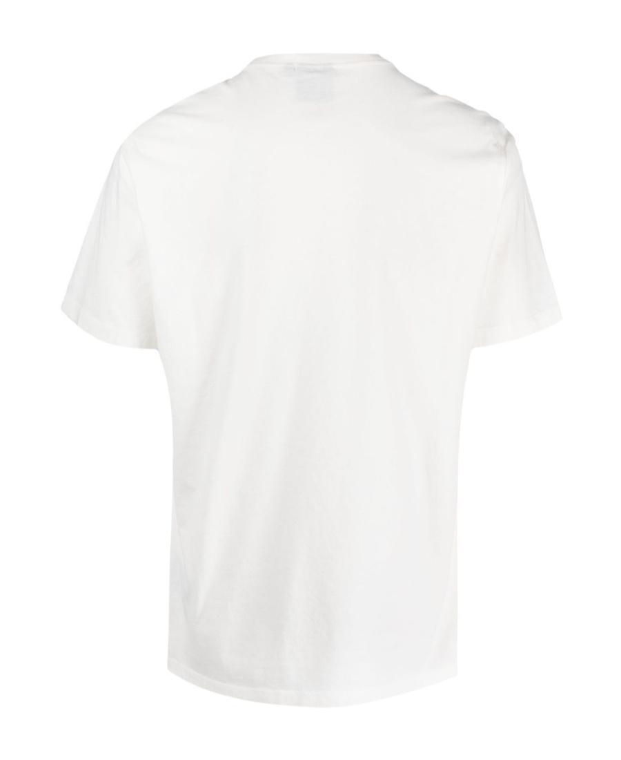 BARBOUR Logo-print Short-sleeved Cotton T-shirt In White Product Image