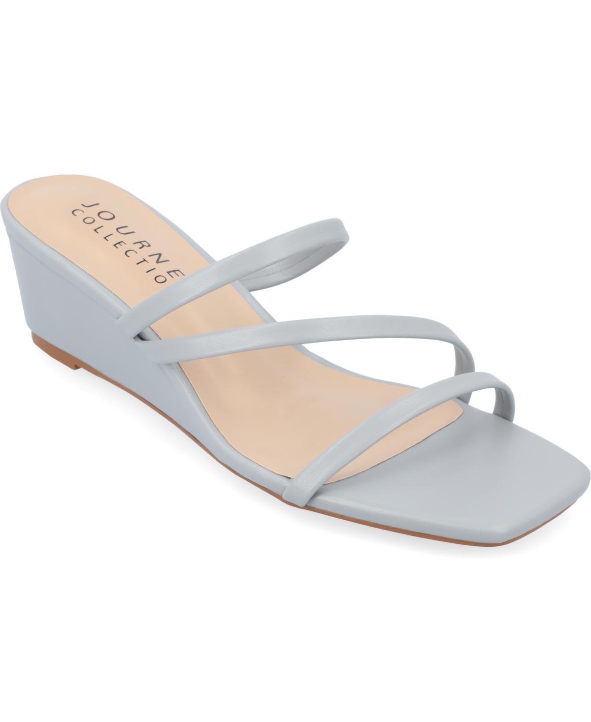 Journee Takarah Womens Wedge Sandals Product Image