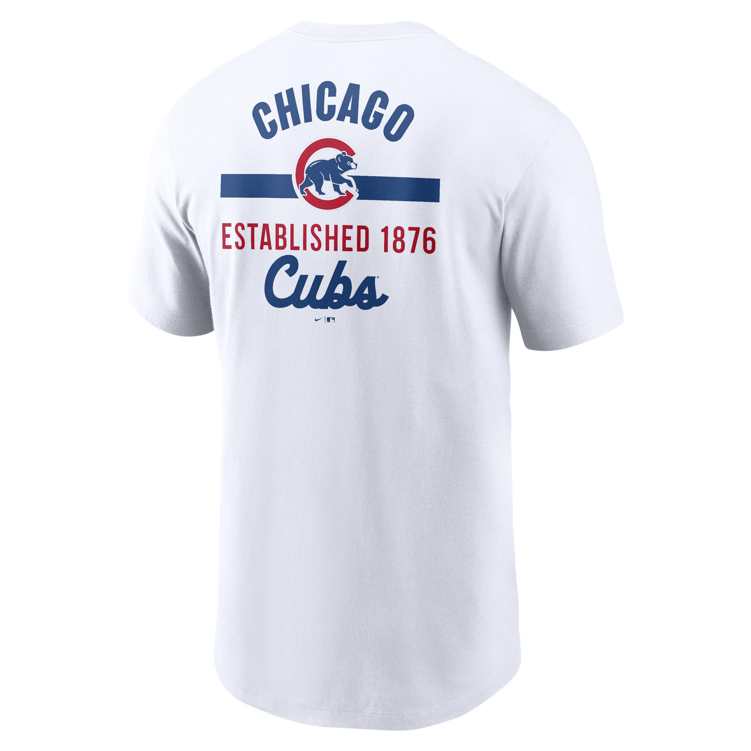 Chicago Cubs 2-Hit Nike Men's MLB T-Shirt Product Image
