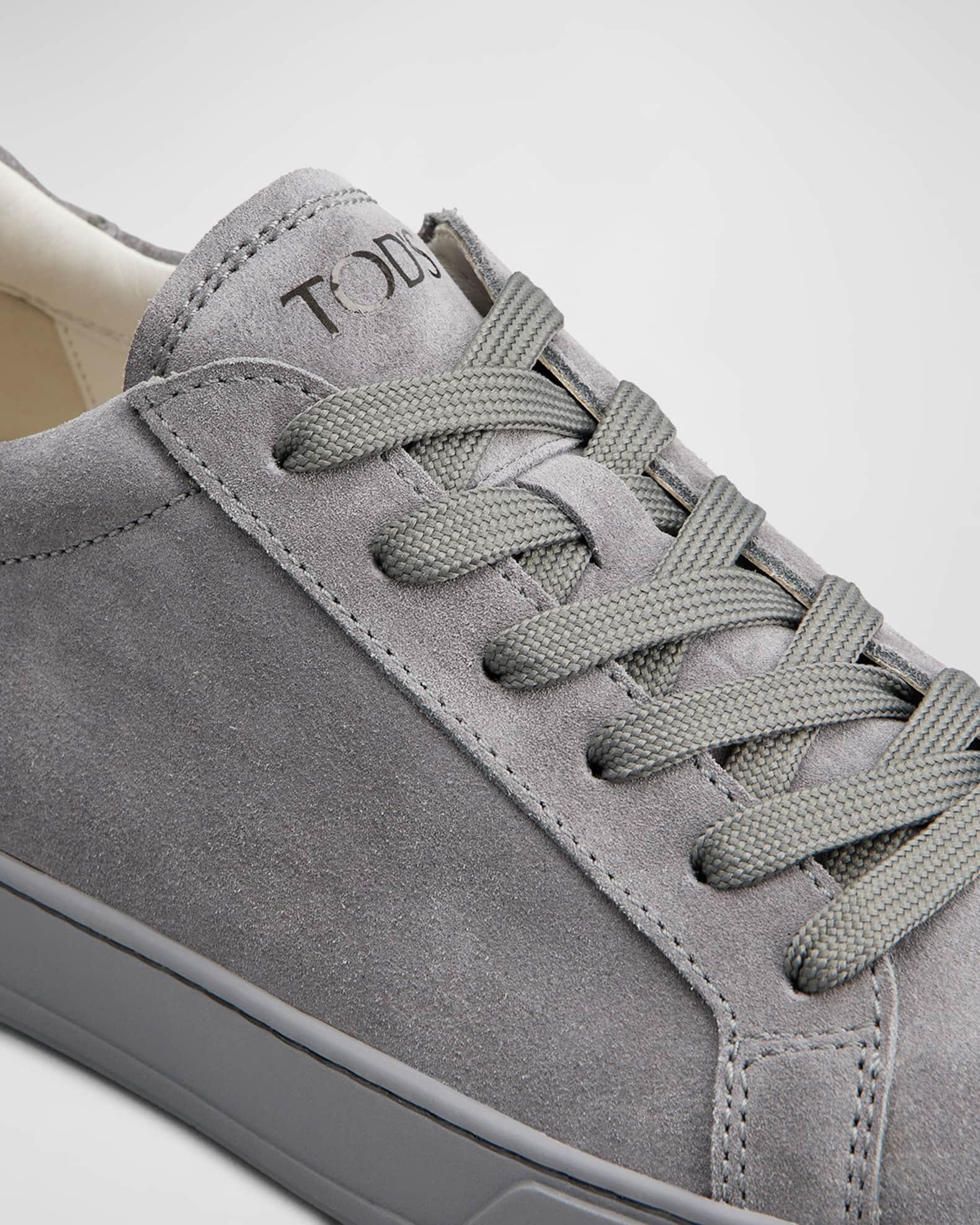 Men's Allacciata Low-Top Suede Sneakers Product Image