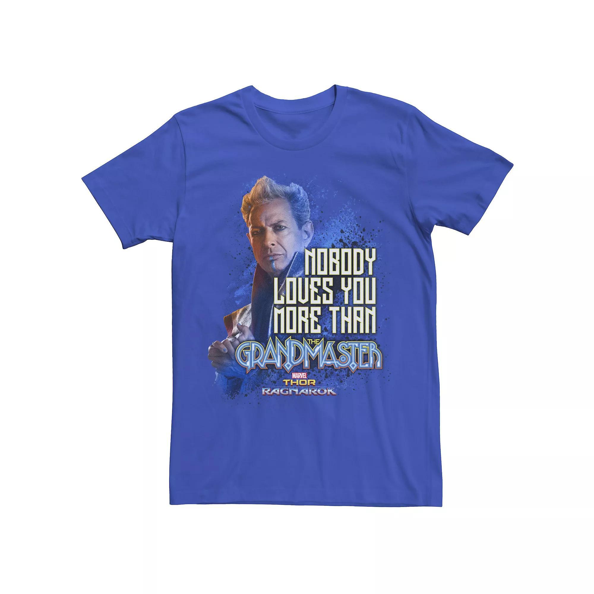 Men's Marvel Thor Ragnarok Grand Master Love Tee, Size: Large, Royal Product Image