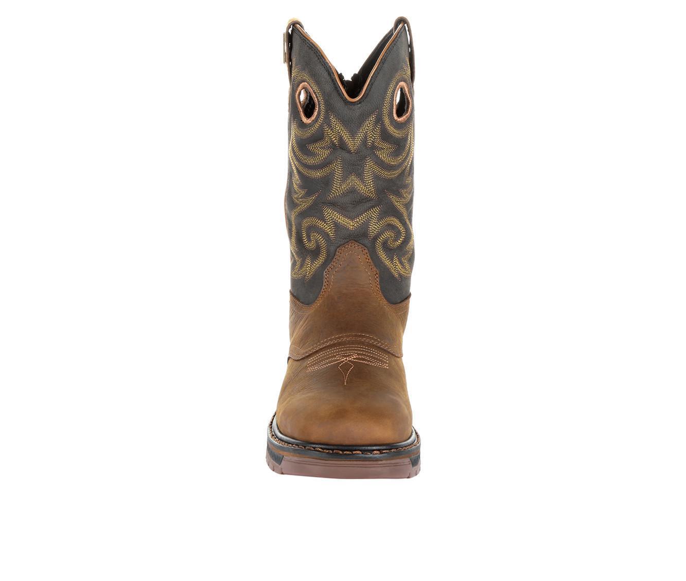 Men's Georgia Boot Carbo-Tec LT Waterproof Pull On Work Boots Product Image
