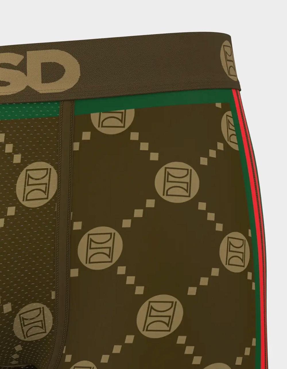 PSD Emblem Lux Brown Mens Boxer Briefs Product Image
