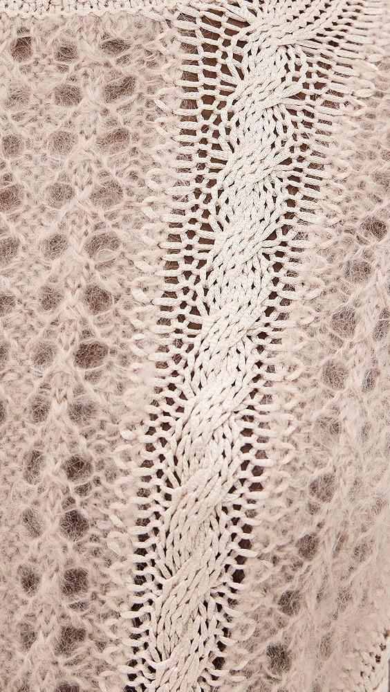 FRAME Femme Cable Mix Sweater | Shopbop Product Image