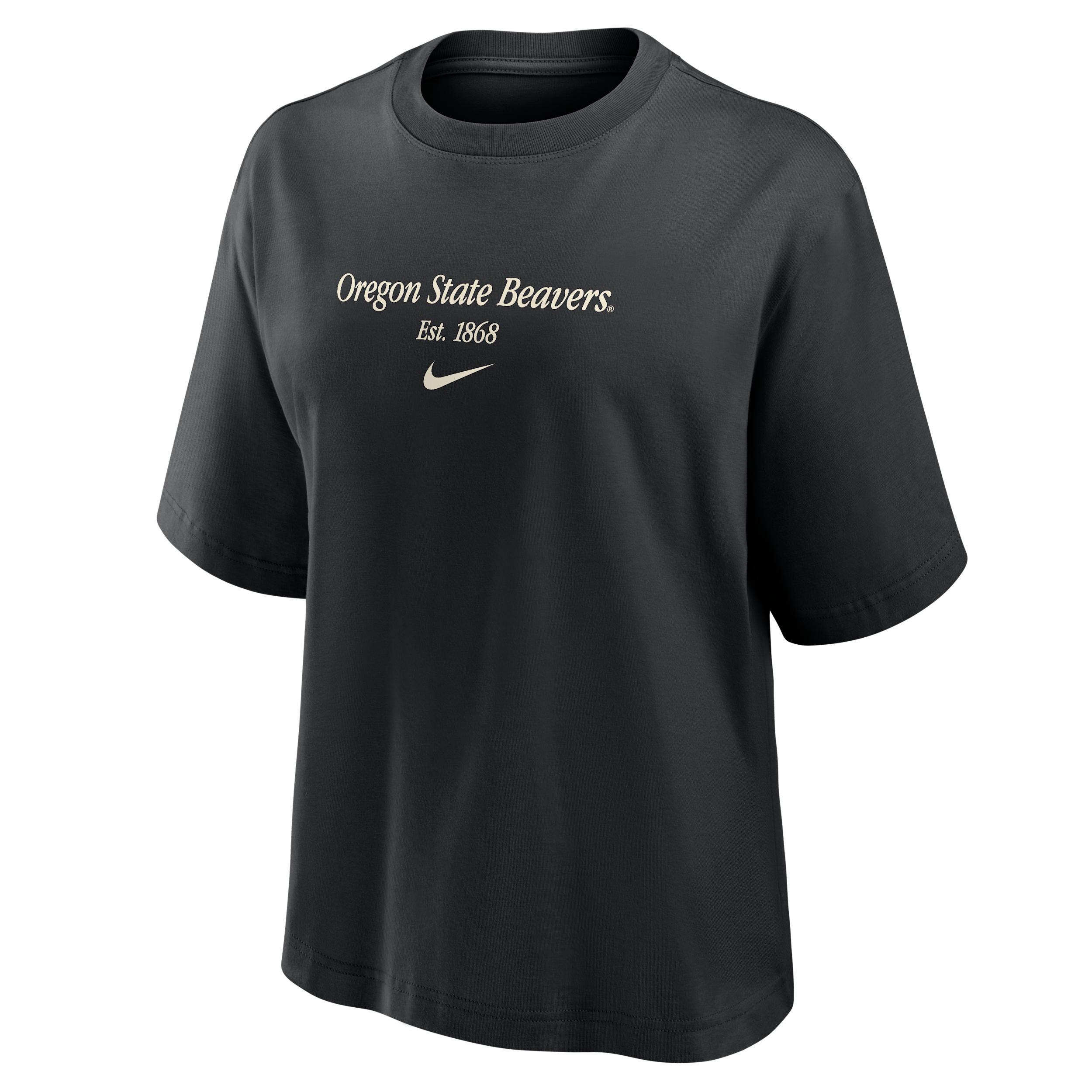 Oregon State Authentics Nike Women's College Boxy T-Shirt Product Image