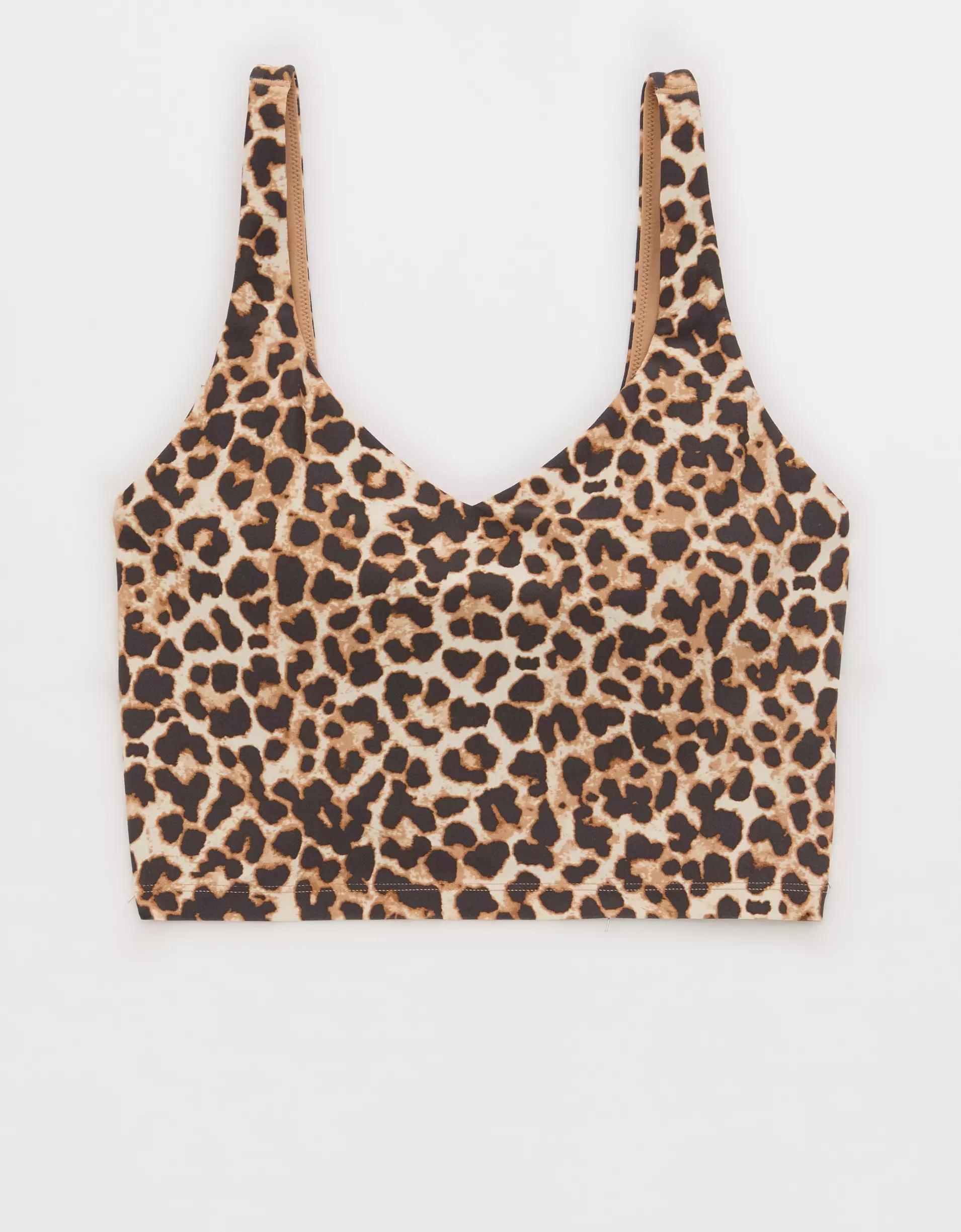 OFFLINE By Aerie Real Me Low Key Longline Sports Bra Product Image