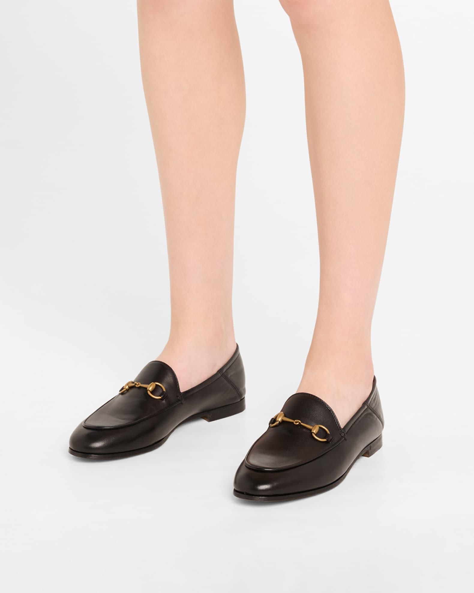 Brixton Leather Horsebit Loafers Product Image