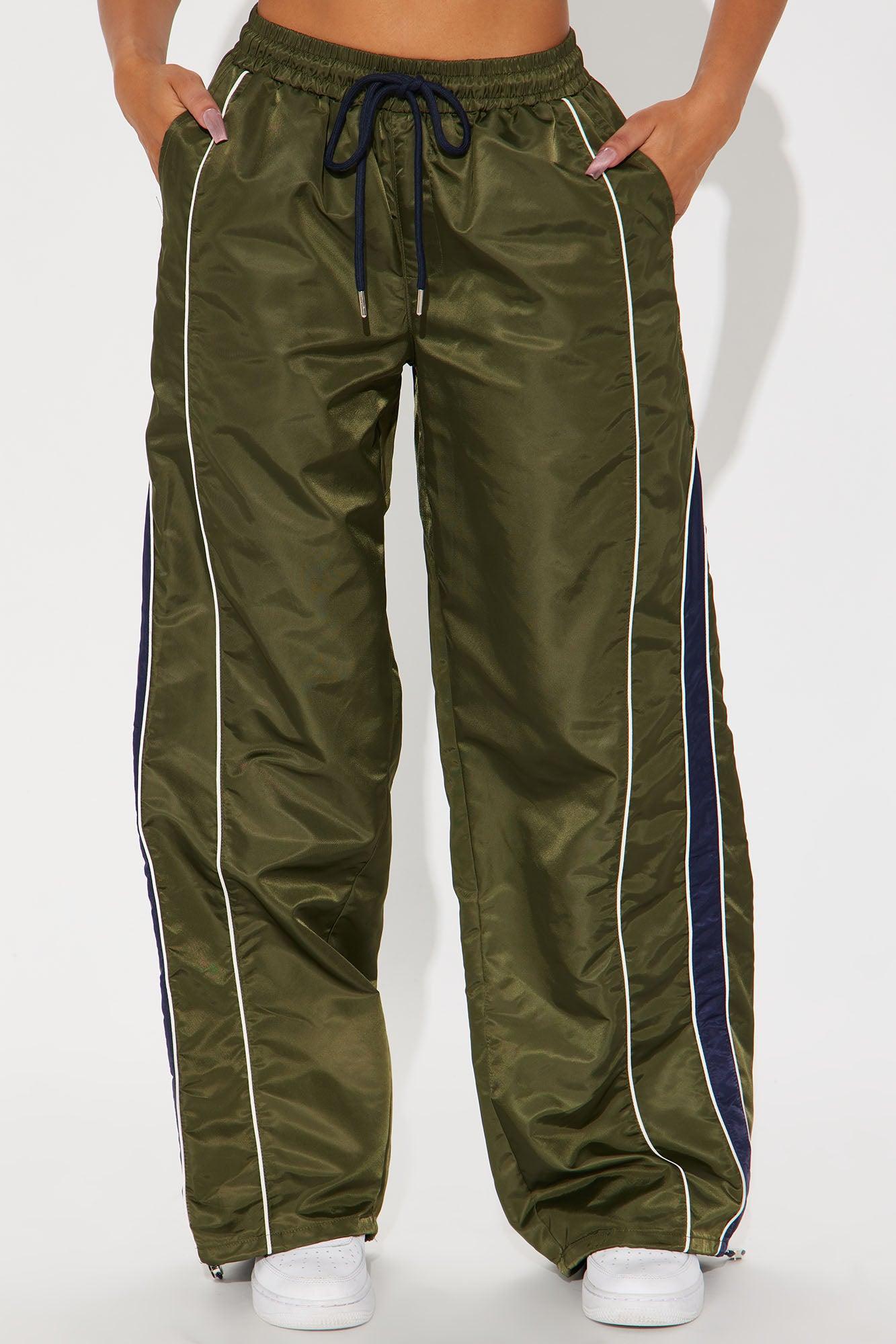 Start Of An Era Windbreaker Track Pant - Olive/combo Product Image