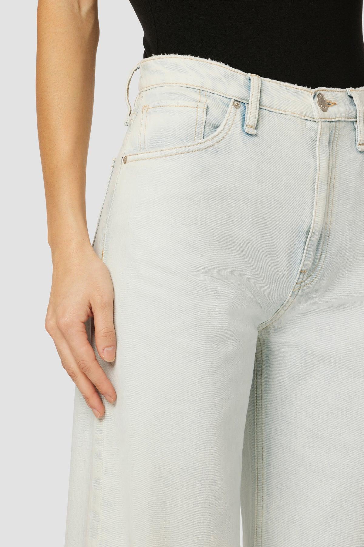 Jodie Loose Fit Wide Leg Crop Jean Female Product Image