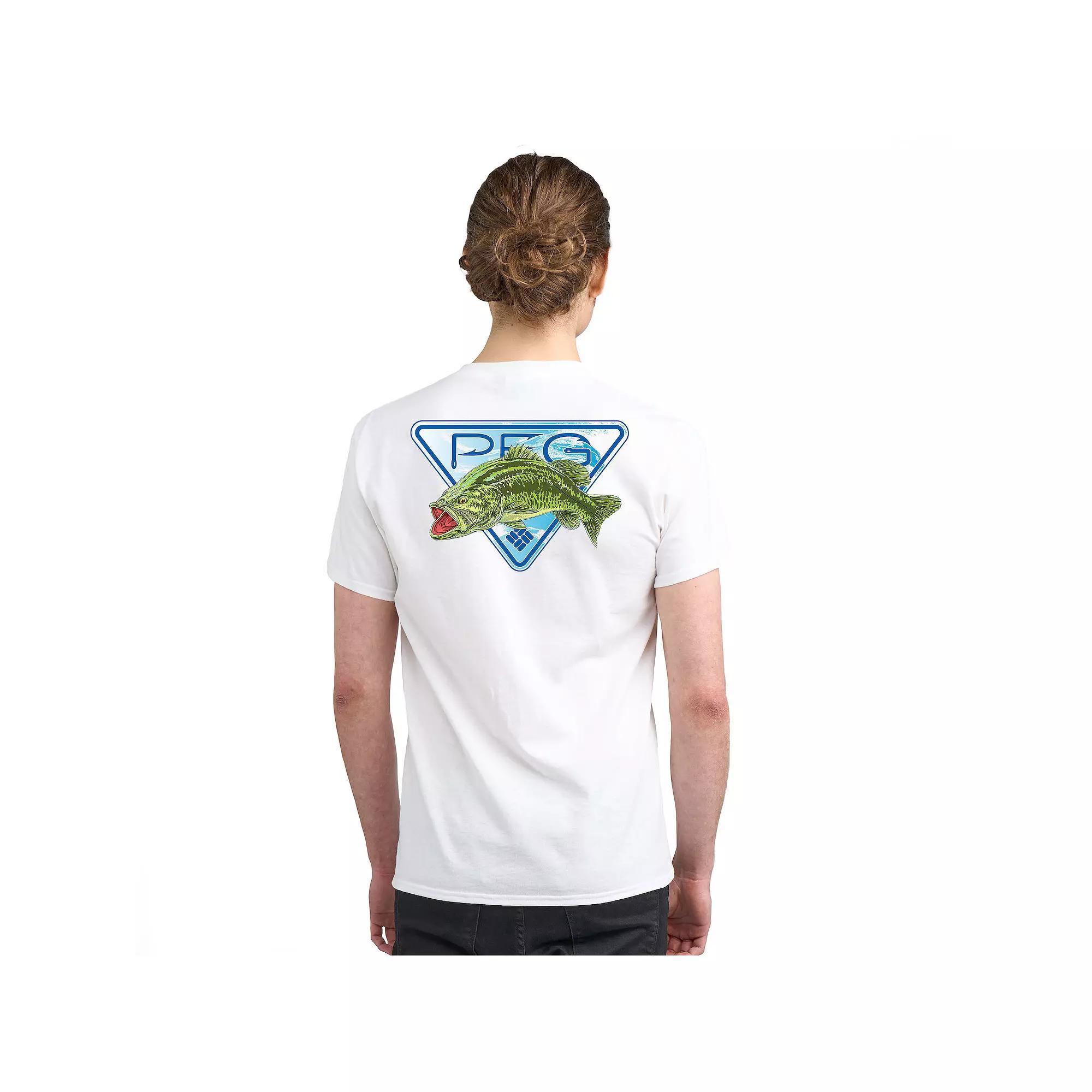 Mens Columbia PFG Print Short Sleeve Graphic Tee Product Image