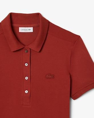 L.12.D Slim Fit Stretch Piqué Polo Shirt Product Image