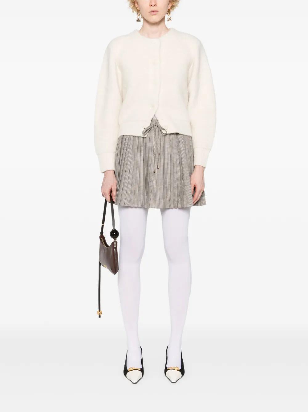 Brandy herringbone miniskirt Product Image
