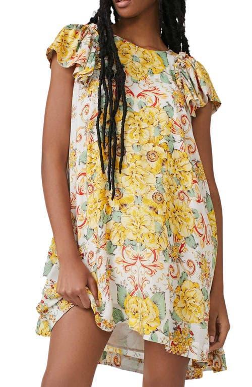 Free People Yara Printed Mini (Tea Combo) Women's Clothing Product Image