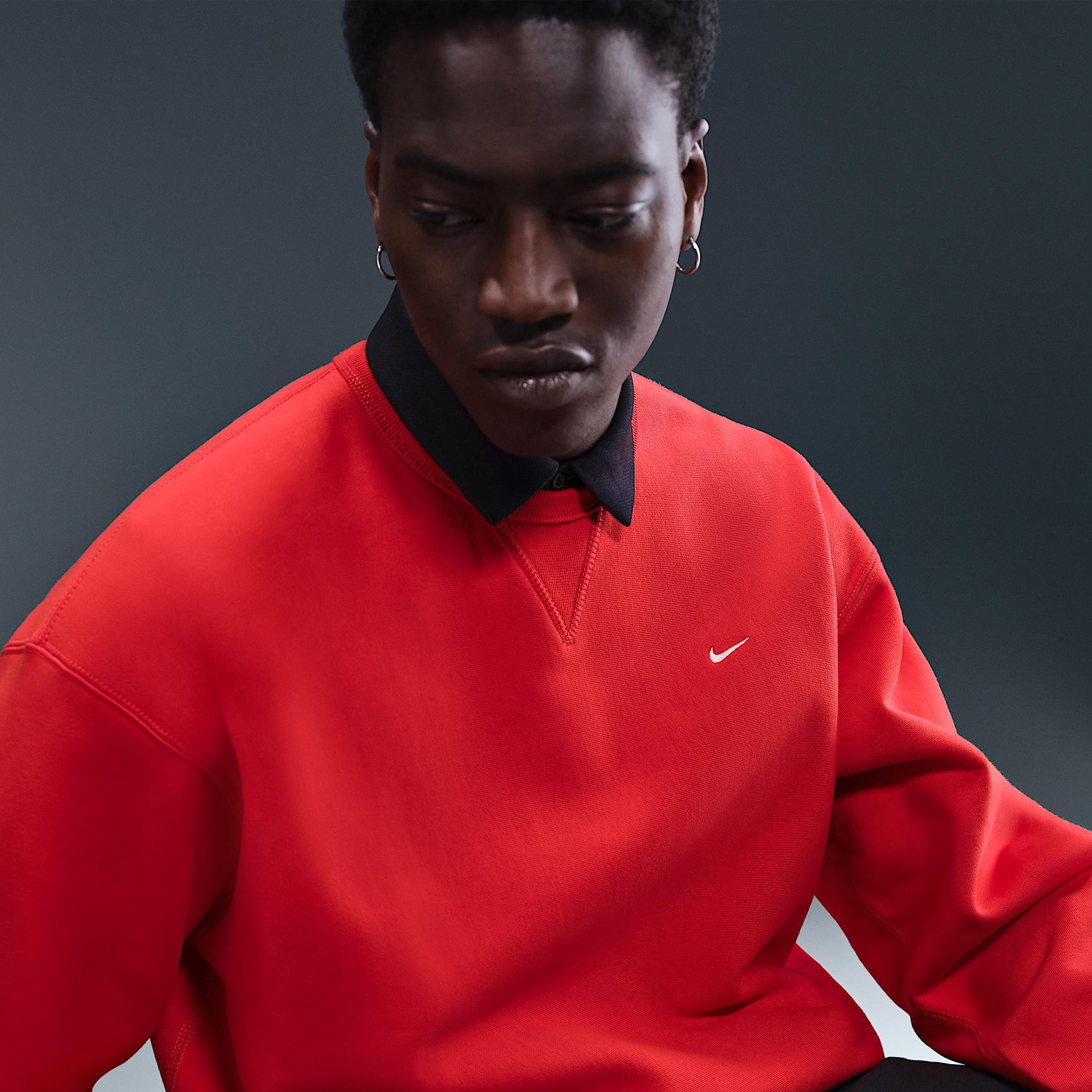Nike Solo Swoosh Men's Fleece Crew Product Image