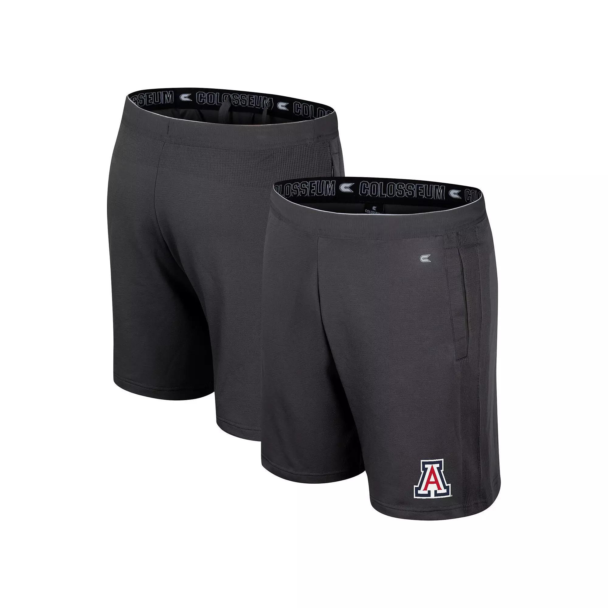 Men's Colosseum Charcoal Kansas Jayhawks Forget Shorts, Size: Medium Product Image