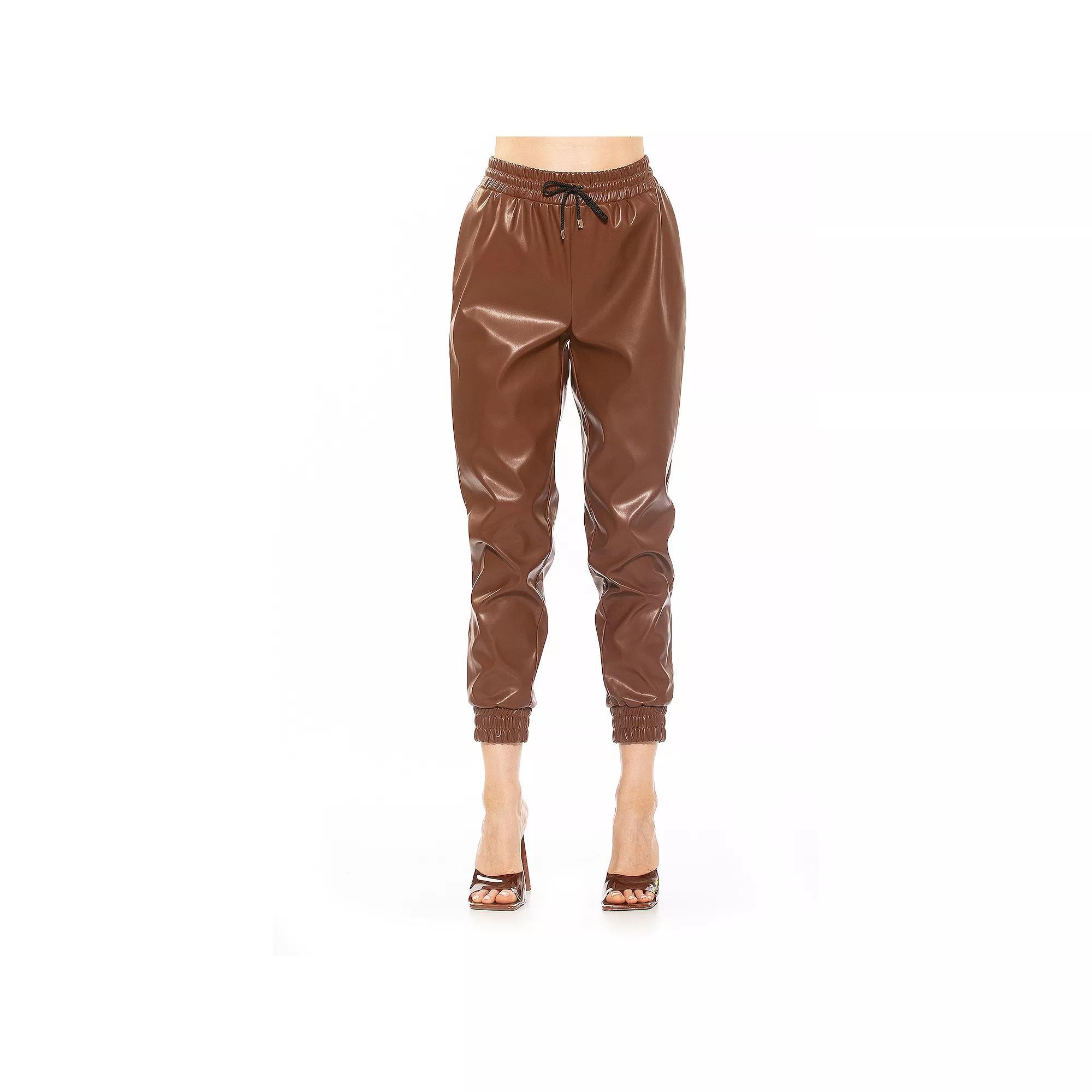 Women's ALEXIA ADMOR Axel Jogger Pants, Size: XL, Black Product Image