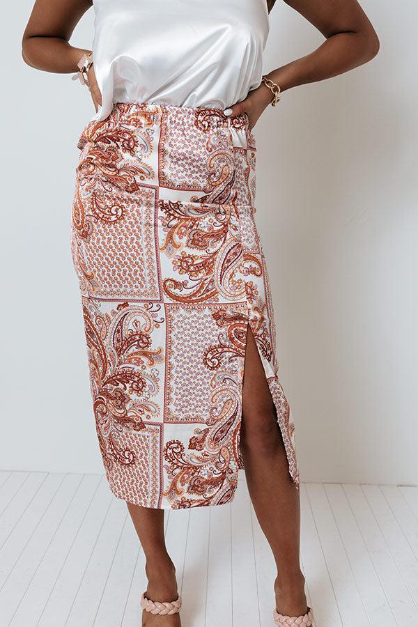 Uplifting Love Satin Skirt Product Image