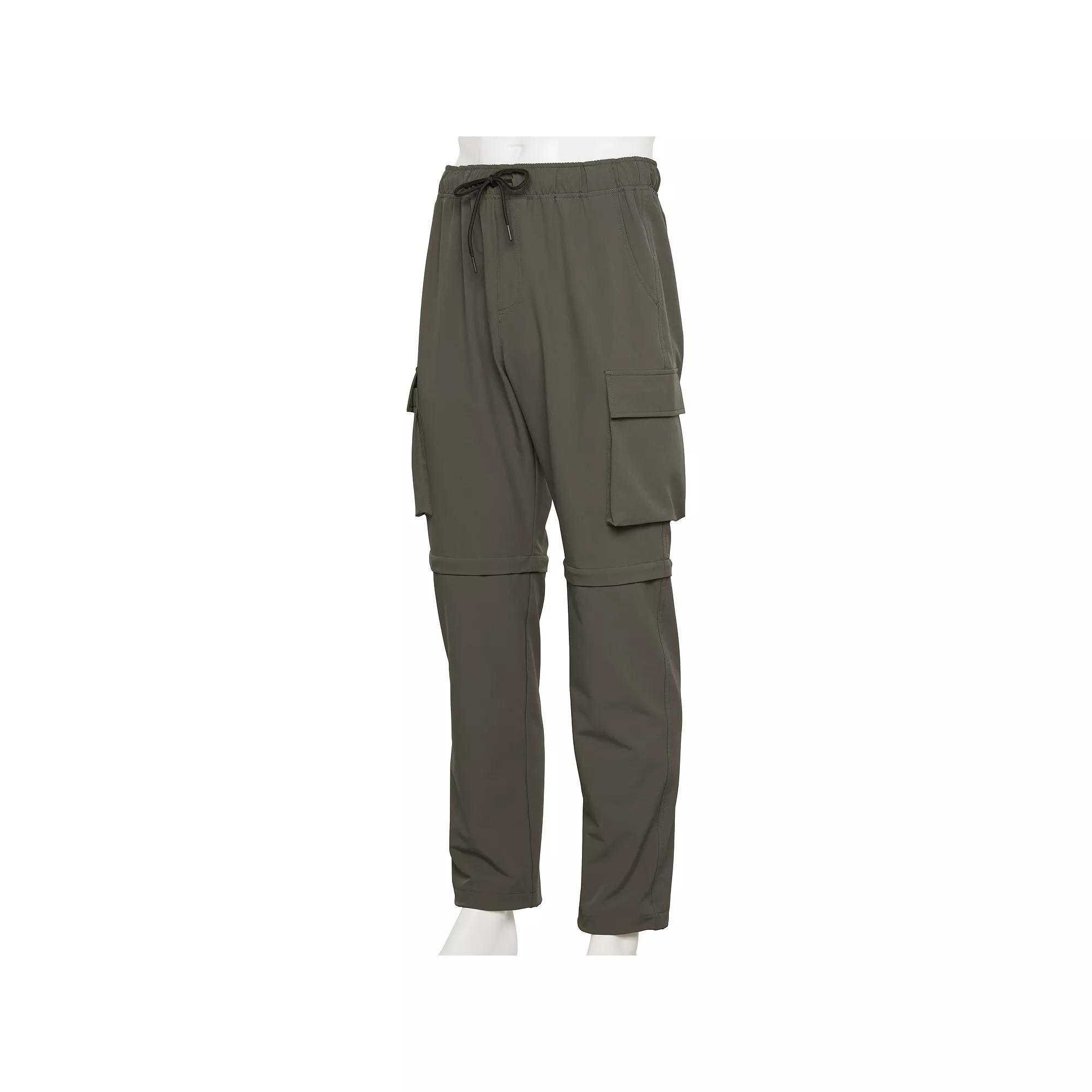 Men's Hollywood Jeans Zip Off Cargo Joggers, Size: Large, Black Product Image