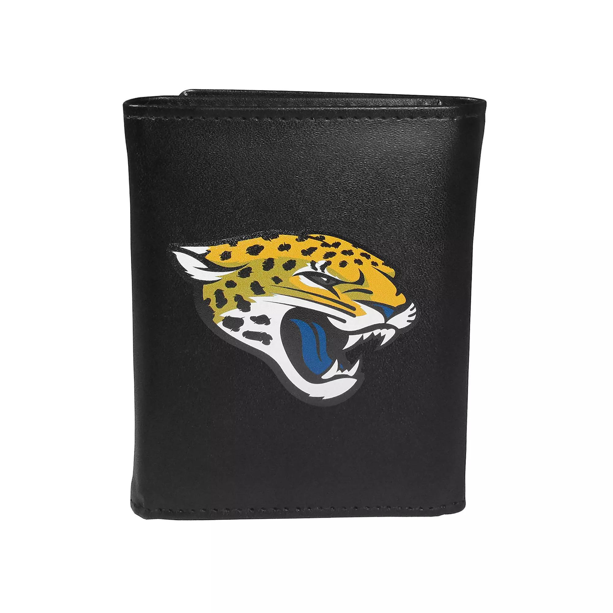 Men's Jacksonville Jaguars Logo Tri-Fold Wallet, Team Product Image