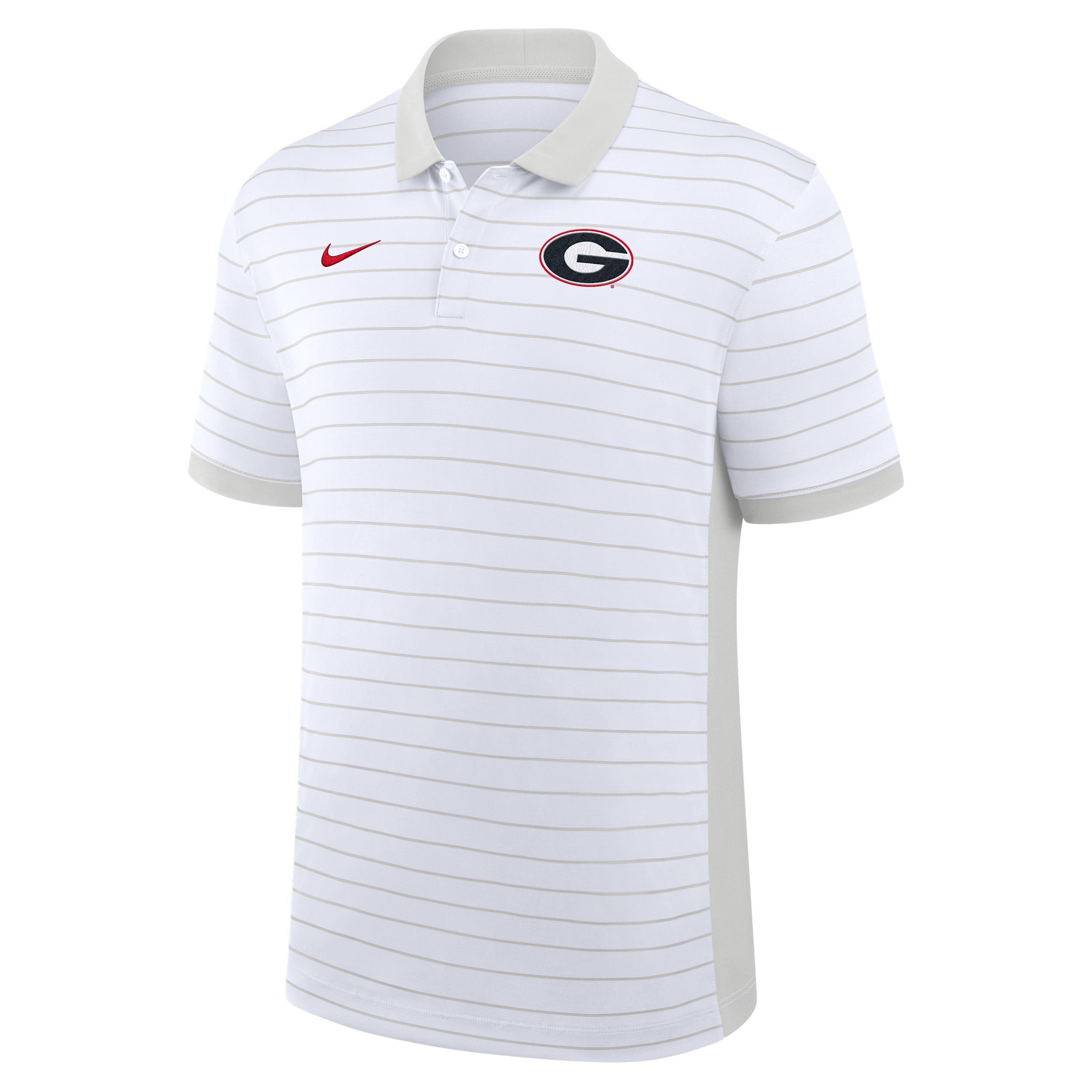 Georgia Sideline Victory Stripe Men's Nike Dri-FIT College Polo Product Image