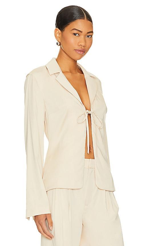 Franca Tie Front Blazer Top LPA Product Image