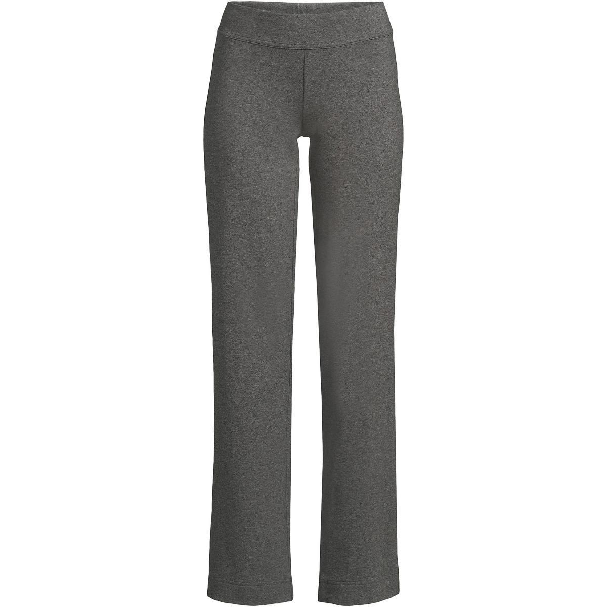 Plus Size Lands' End Starfish Pull-On Straight-Leg Pants, Women's, Size: 1XL, Green Moss Product Image