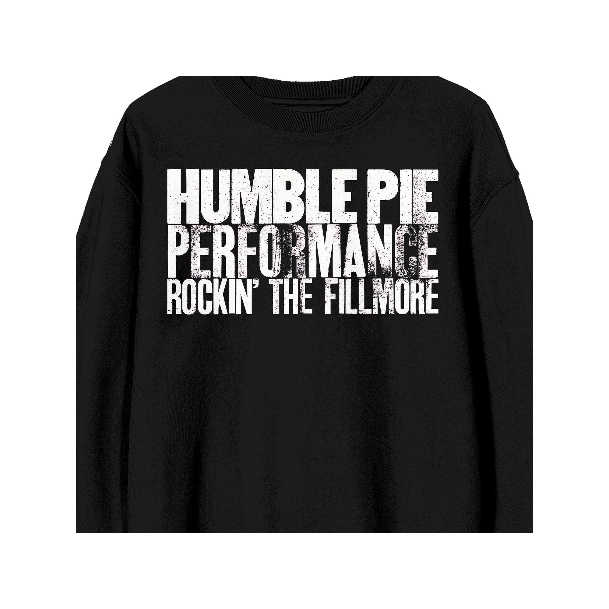 Men's Humble Pie Rockin Long Sleeve Graphic Tee, Size: Small, Black Product Image