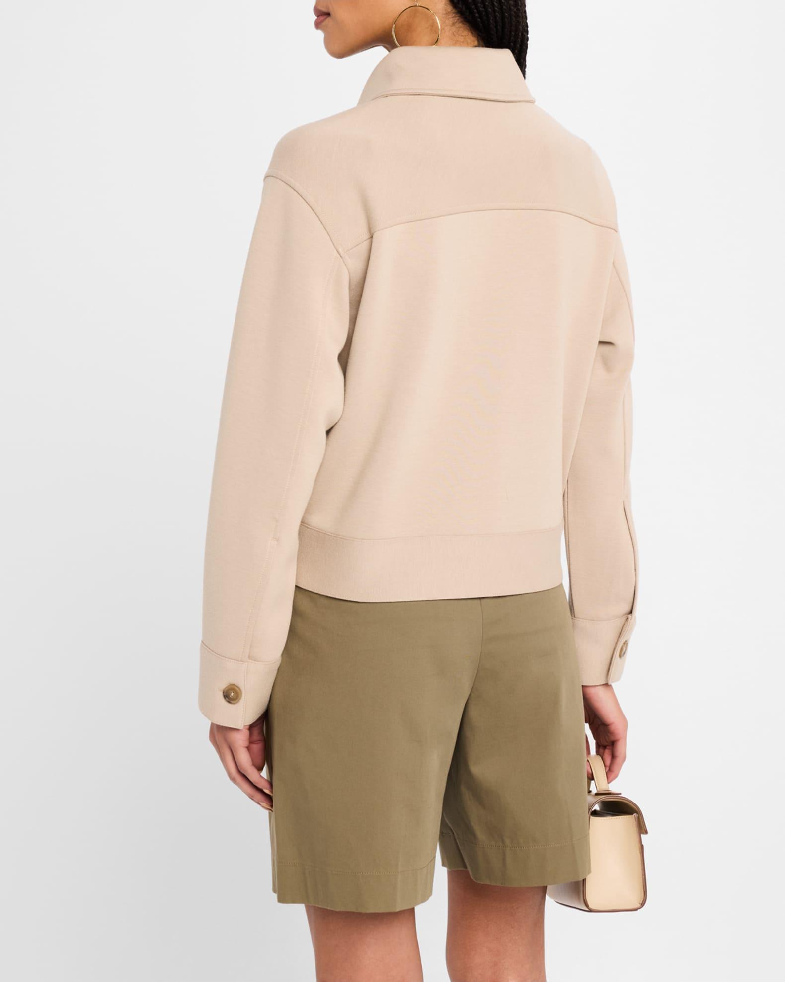 Cropped Patch Pocket Jacket Product Image