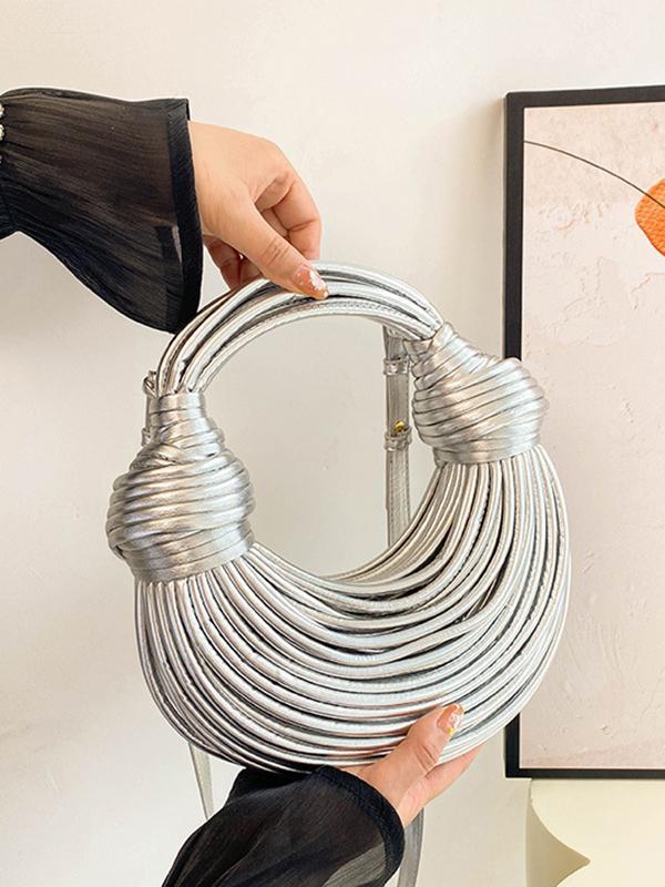 Geometric Zipper Handbags Product Image