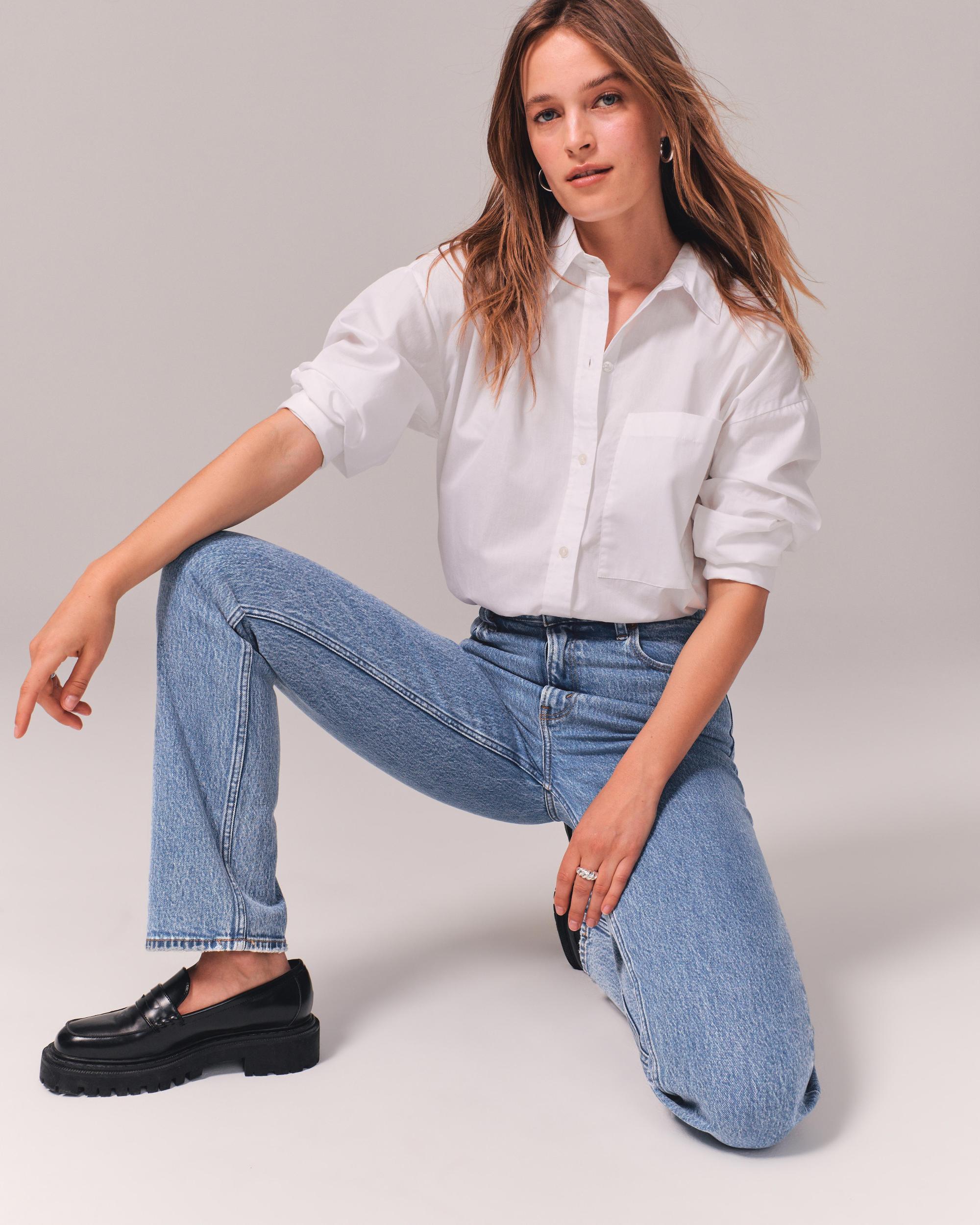 Ultra High Rise 90s Straight Jean Product Image