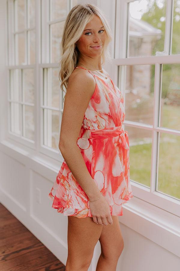 Cocktails Please Chiffon Romper Product Image