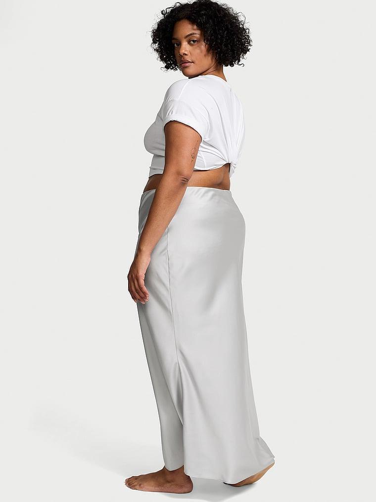 Satin Maxi Skirt Product Image