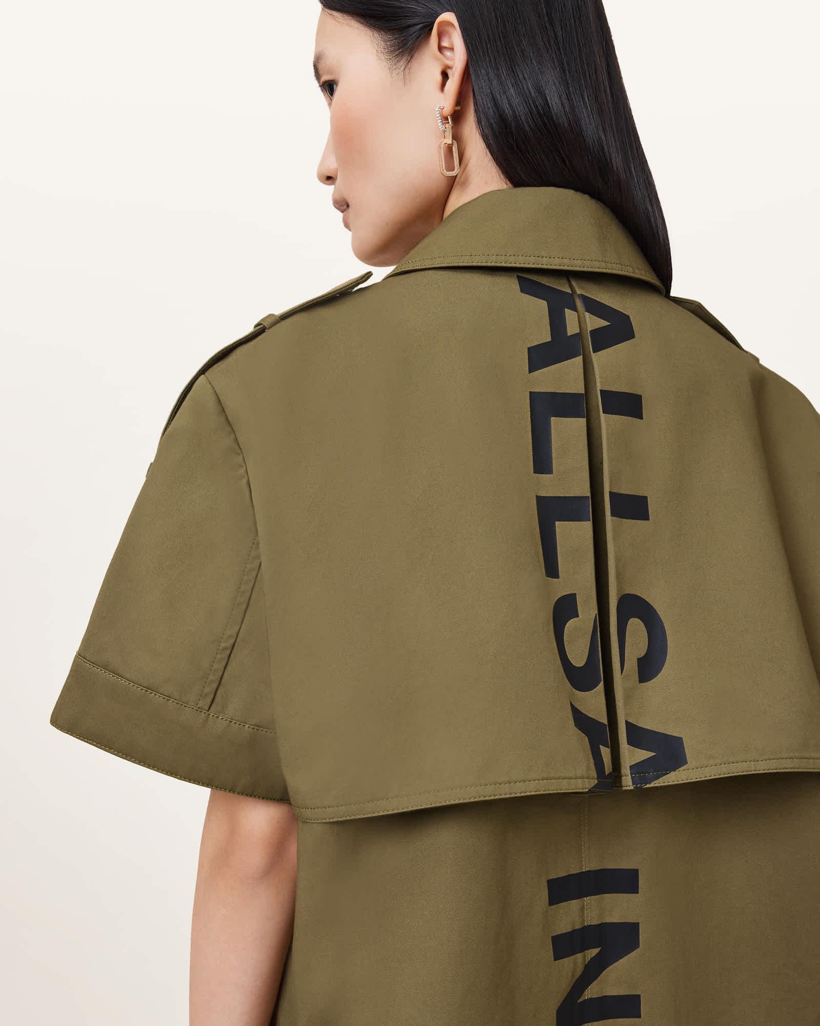 Flow Short Sleeve Trench Jacket Product Image