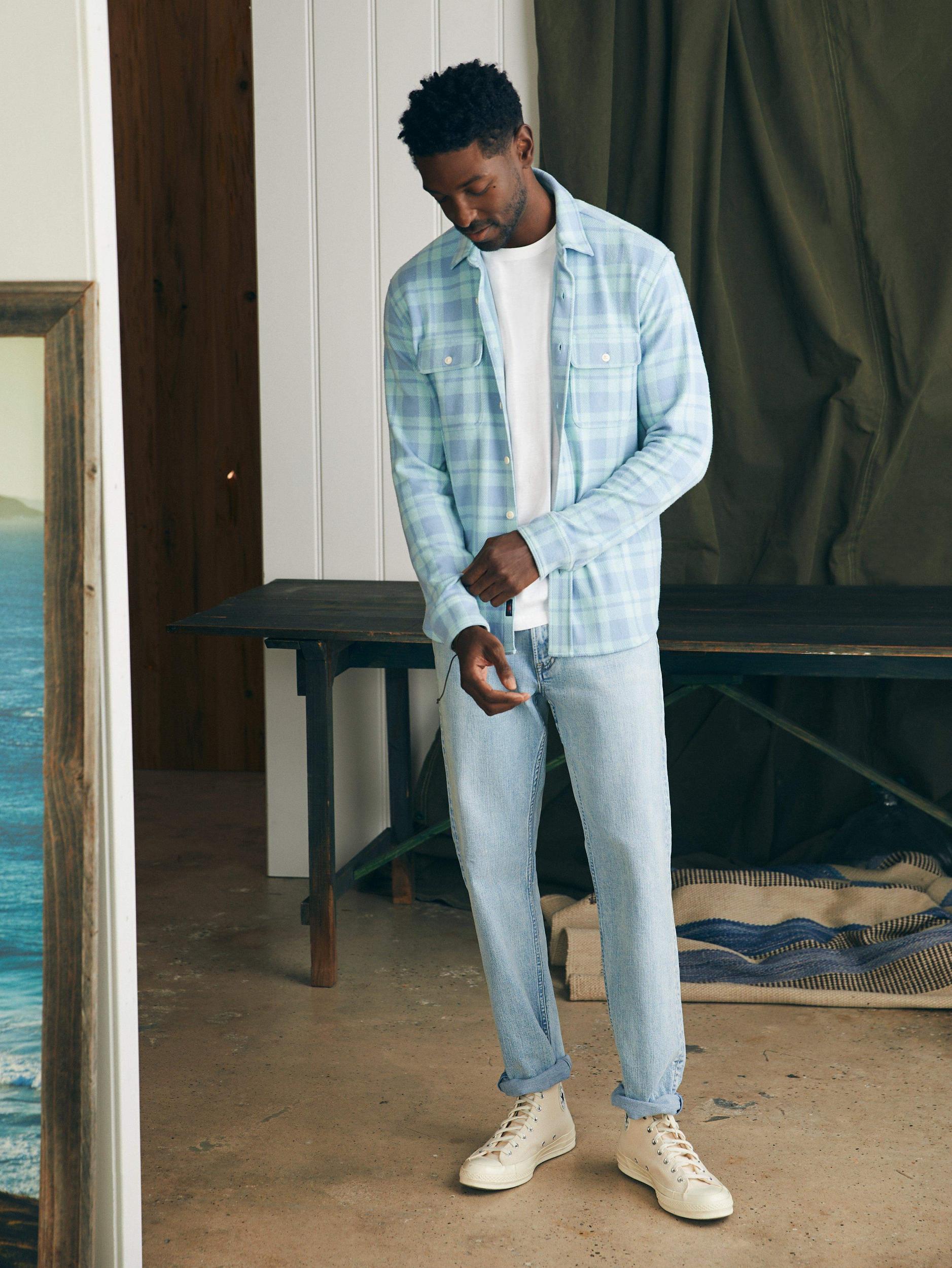 Legend™ Sweater Shirt (Tall) - Clearwater Coast Plaid Male Product Image