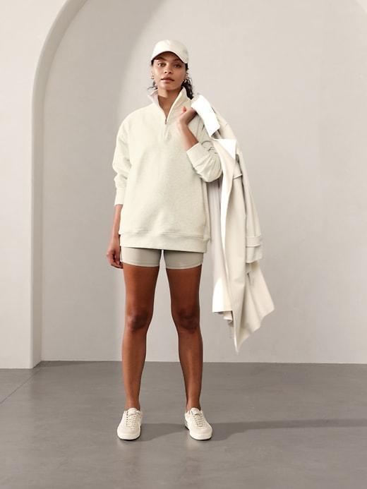 Power of She Forever Fleece 1/4 Zip Sweatshirt Product Image