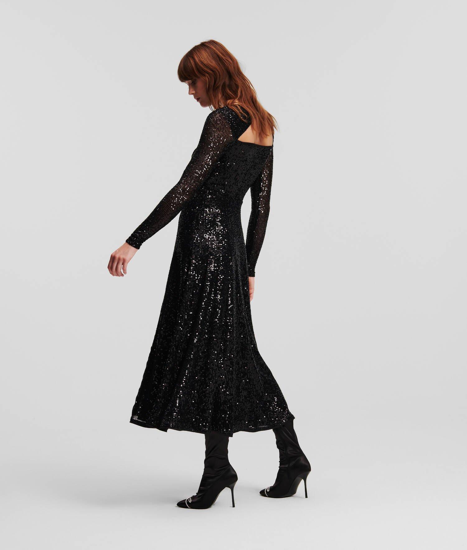 SEQUIN MAXI DRESS Product Image