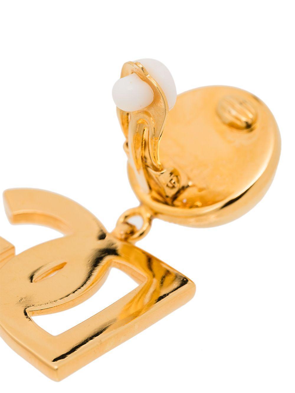 DG Logo clip-on earrings Product Image