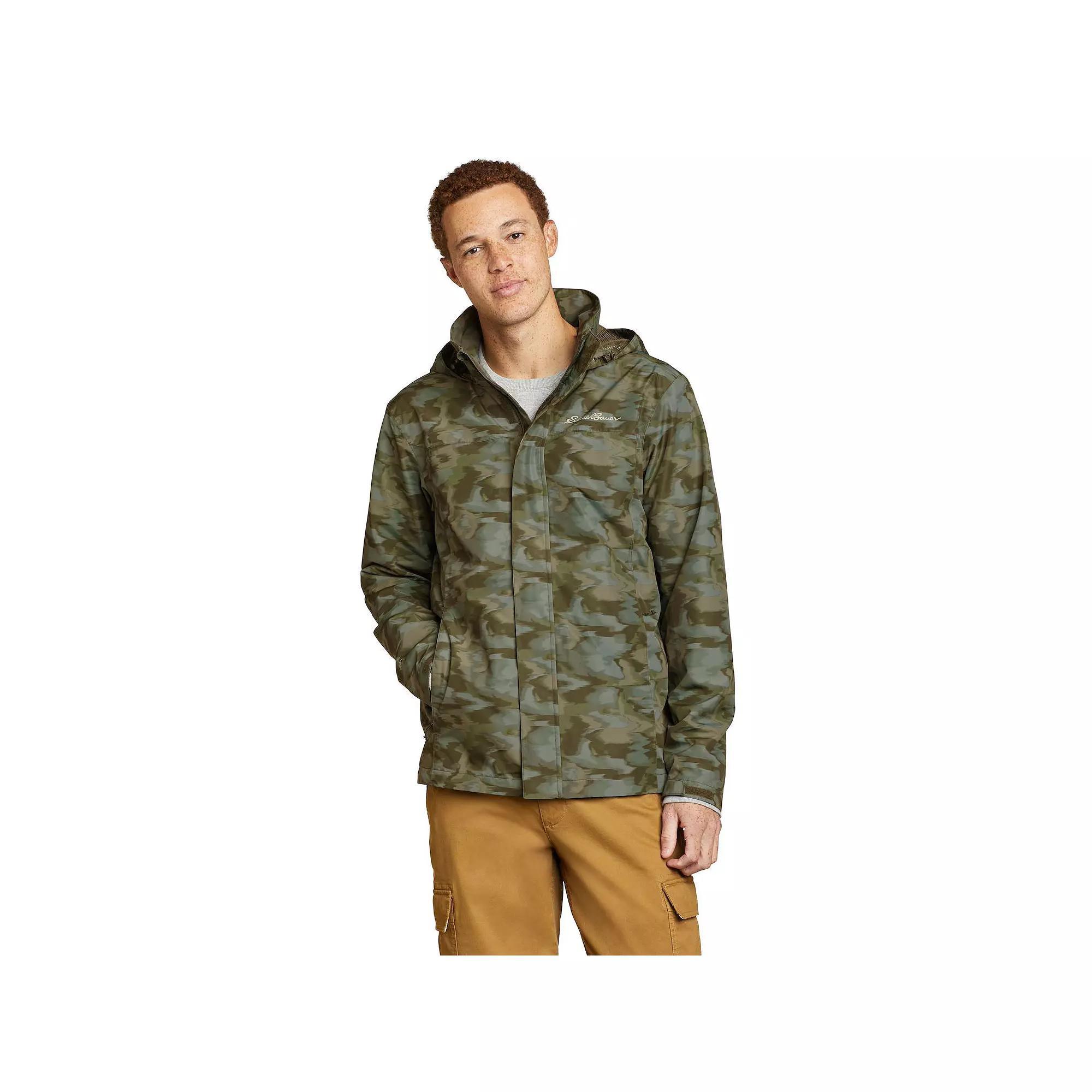 Men's Eddie Bauer Packable Rainfoil Jacket, Size: Small, Black Product Image