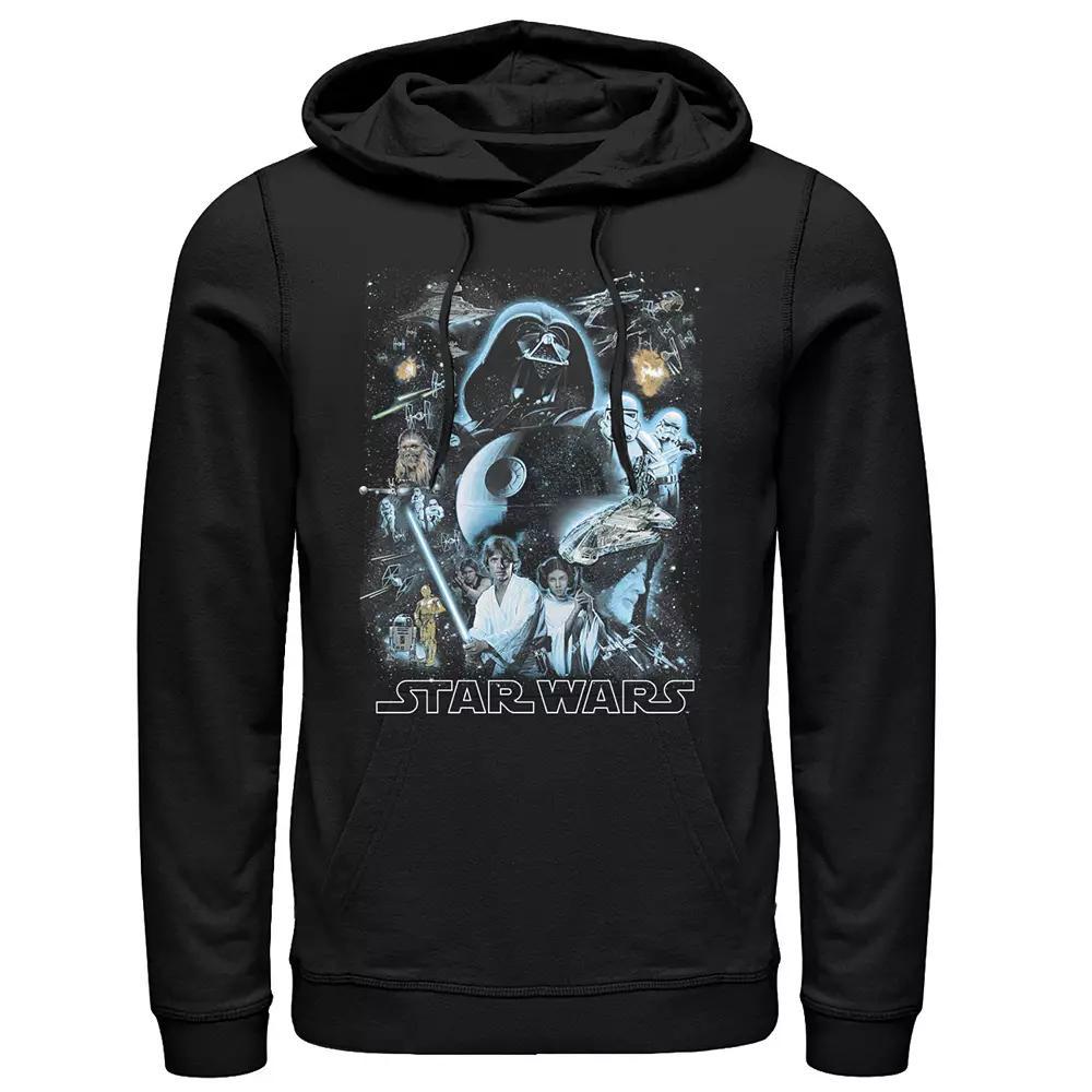 Men's Jurassic World: Fallen Kingdom Paint Splatter Logo Hoodie, Size: Large, Grey Heather Product Image