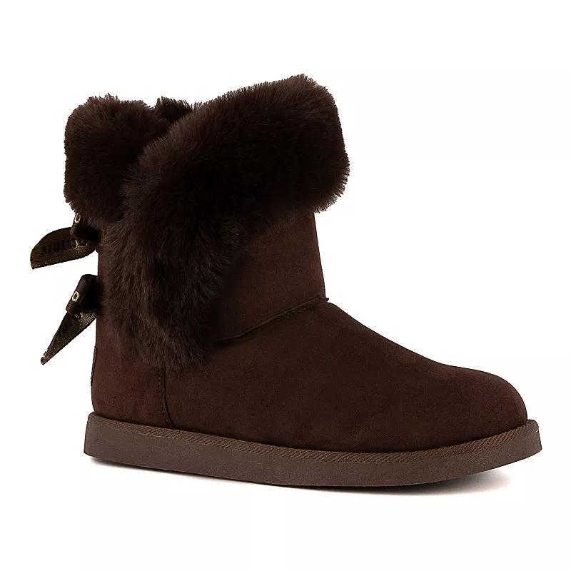 Juicy Couture King 2 Women's Cold Weather Boots, Size: 7, Black Leopard Product Image