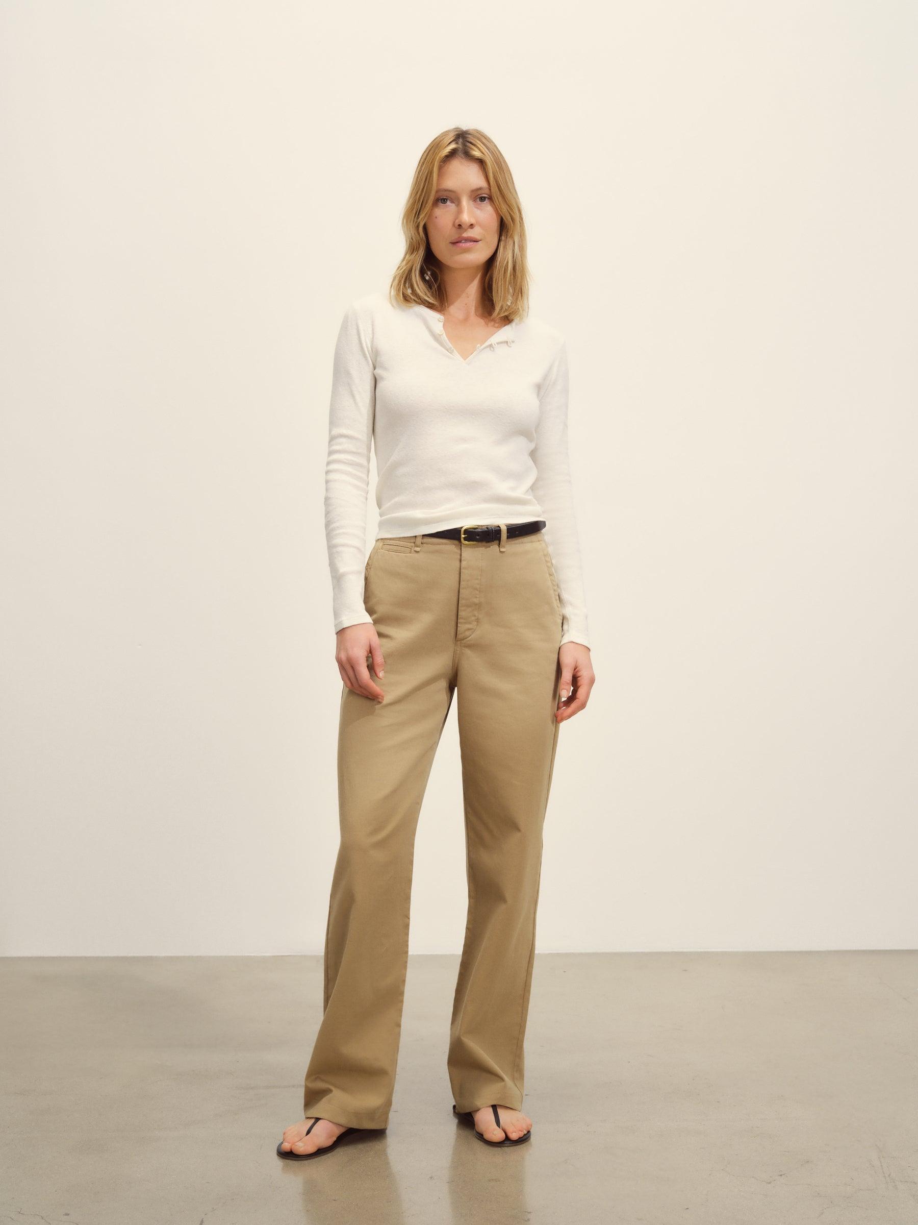 Natural Heirloom Rib L/S Henley Product Image