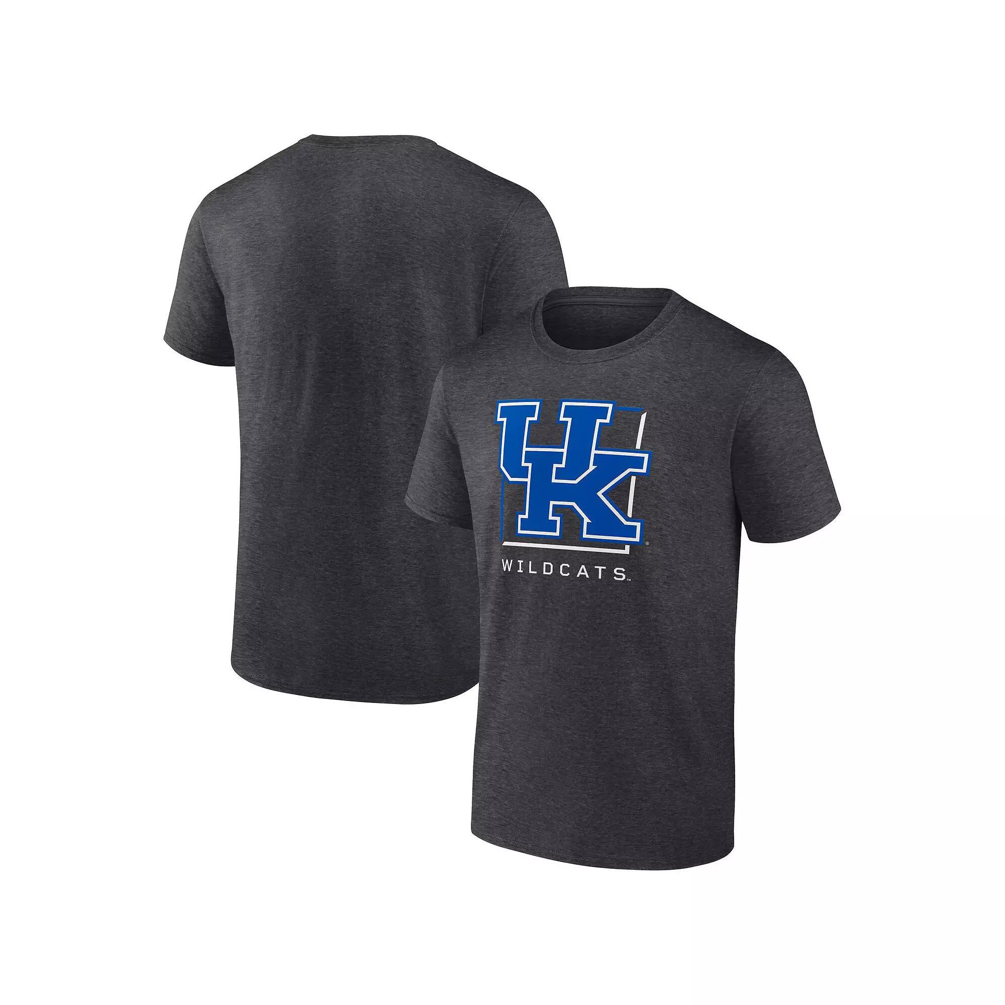 Men's Fanatics  Charcoal Kentucky Wildcats Fundamentals Halved Team T-Shirt, Size: Medium Product Image