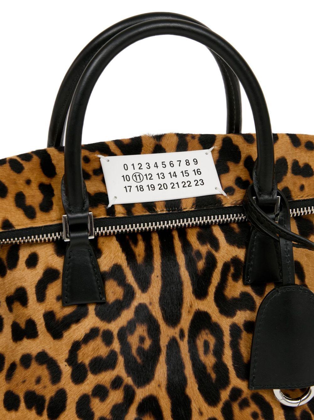 5AC leopard calf-hair mini bag Product Image